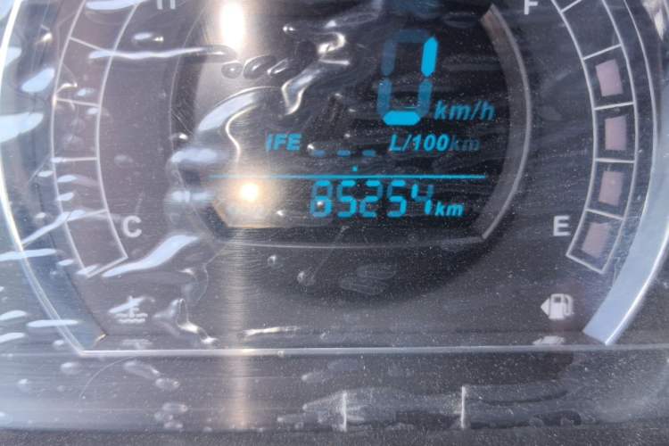Used Great Wall M4 2012 1.5L Manual Luxury Version Odometer Close Up
