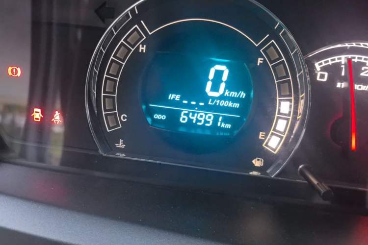 Used Great Wall M4 2012 1.5L Manual Comfort Version Odometer Close Up