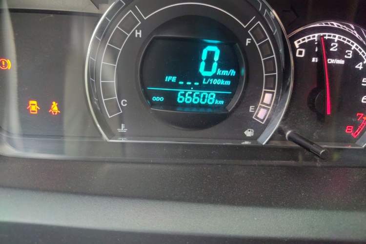 Used Great Wall M4 2012 1.5L Manual Luxury Version Odometer Close Up
