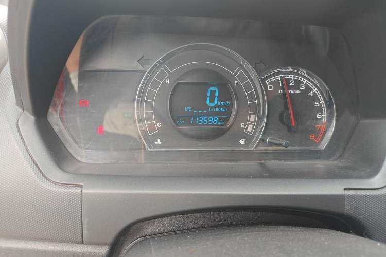 Used Great Wall M4 2012 1.5L Manual Comfort Version Odometer Close Up