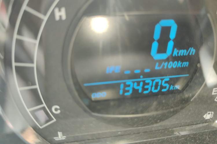 Used Great Wall M4 2012 1.5L Manual Luxury Version Odometer Close Up