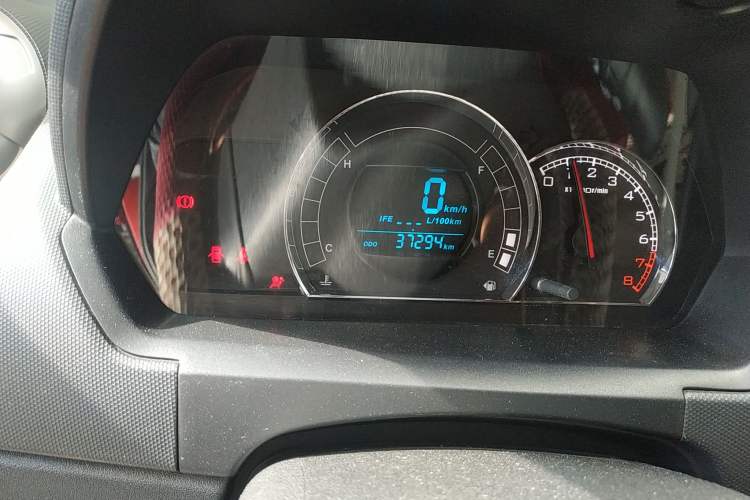 Used Great Wall M4 2012 1.5L Manual Luxury Version Odometer Close Up