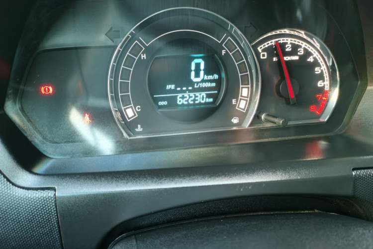 Used Great Wall M4 2012 1.5L Manual Elite Edition Odometer Close Up