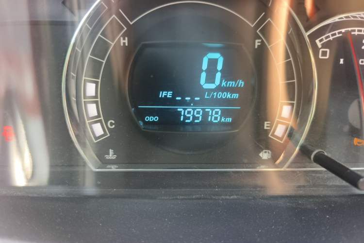 Used Great Wall M4  Odometer Close Up
