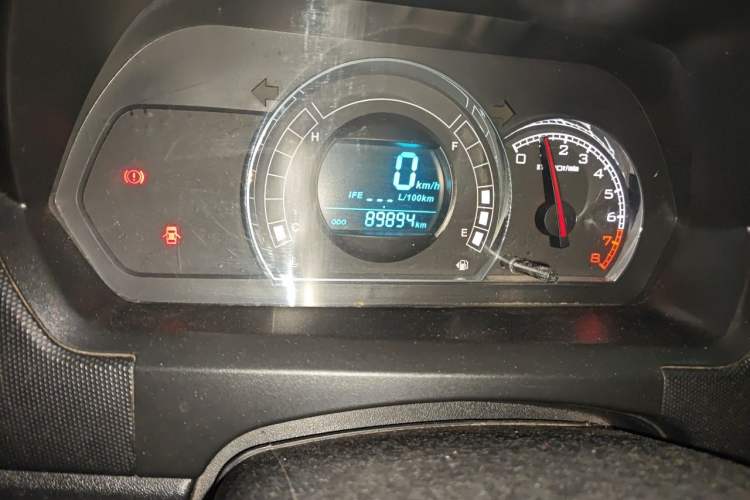 Used Great Wall M4 2012 1.5L Manual Comfort Version Odometer Close Up