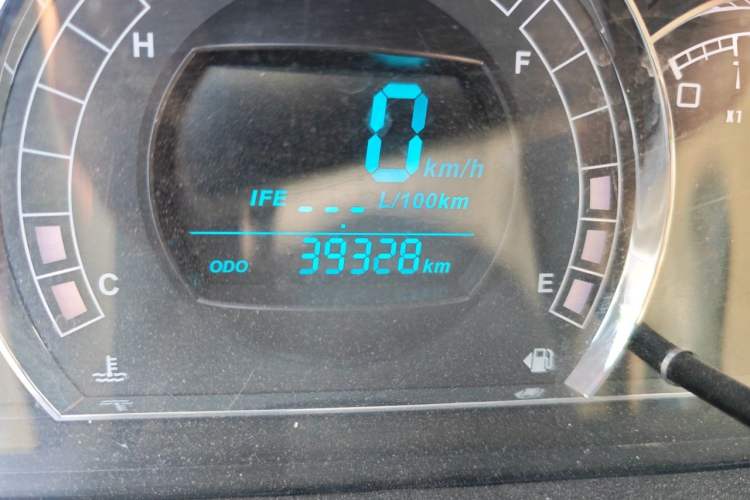 Used Great Wall M4 2012 1.5L Manual Luxury Version Odometer Close Up