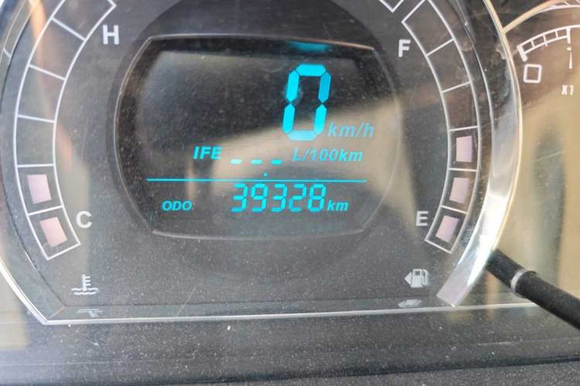 Used Great Wall M4 2012 1.5L Manual Luxury Version Odometer Close Up