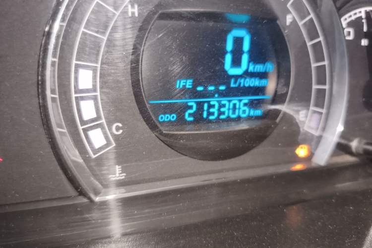 Used Great Wall M4 2012 1.5L Manual Comfort Version Odometer Close Up