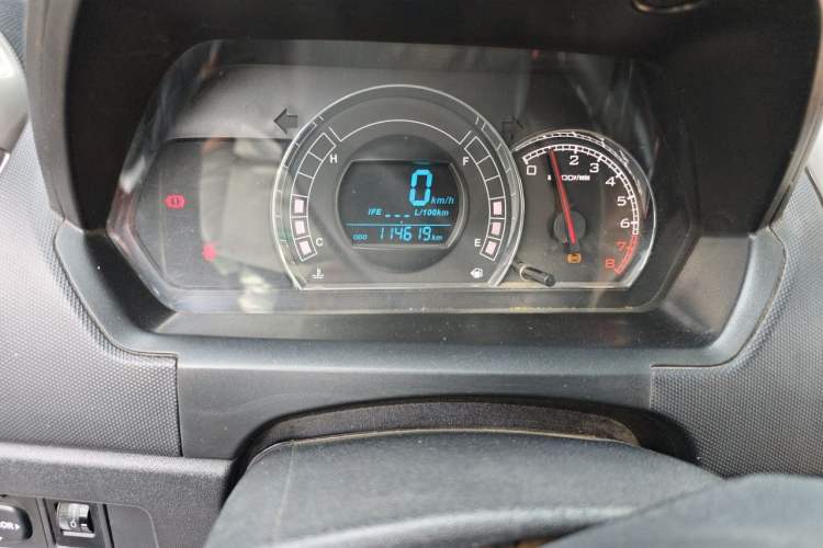 Used Great Wall M4 2012 1.5L Manual Comfort Version Odometer Close Up