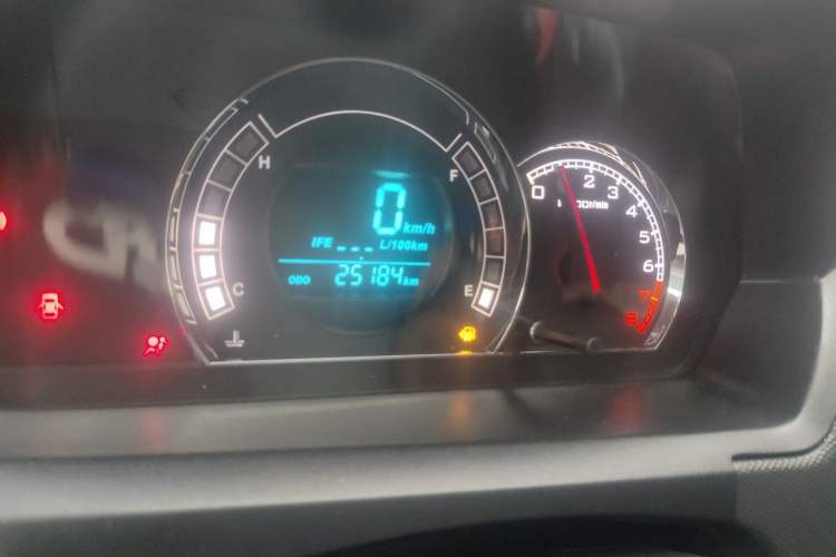 Used Great Wall M4 2012 1.5L Manual Comfort Version Odometer Close Up