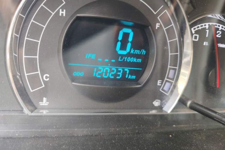 Used Great Wall M4 2012 1.5L Manual Luxury Version Odometer Close Up