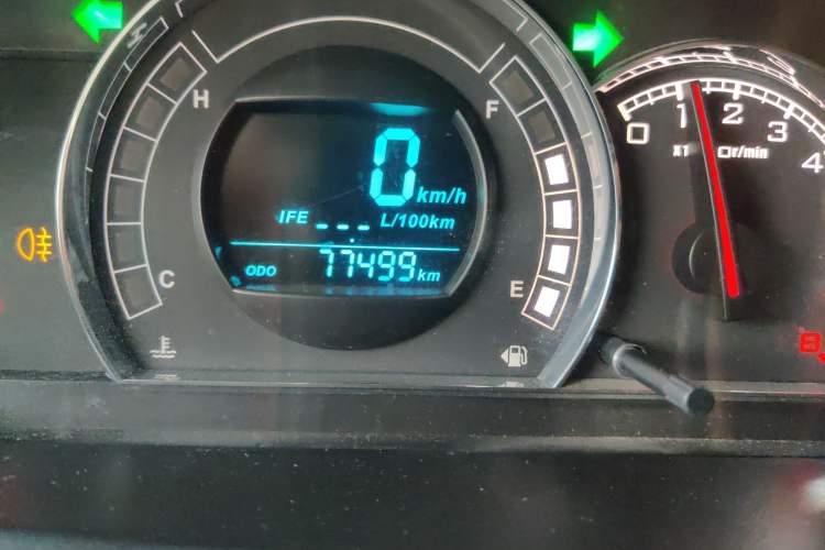 Used Great Wall M4 2012 1.5L Manual Luxury Version Odometer Close Up