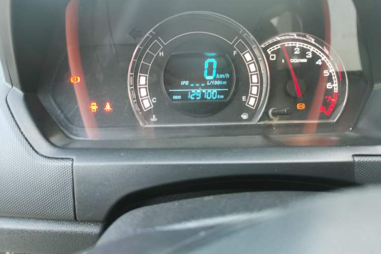 Used Great Wall M4 2012 1.5L Manual Luxury Version Odometer Close Up