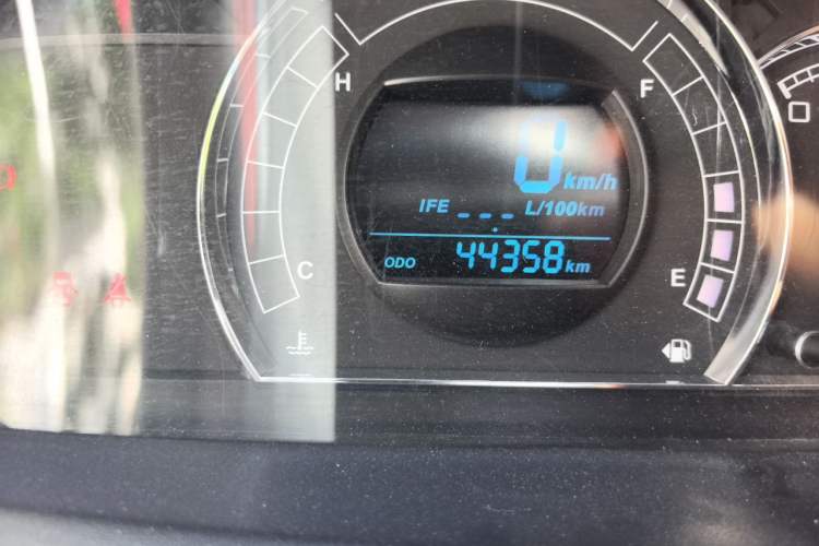 Used Great Wall M4 2012 1.5L Manual Luxury Version Odometer Close Up