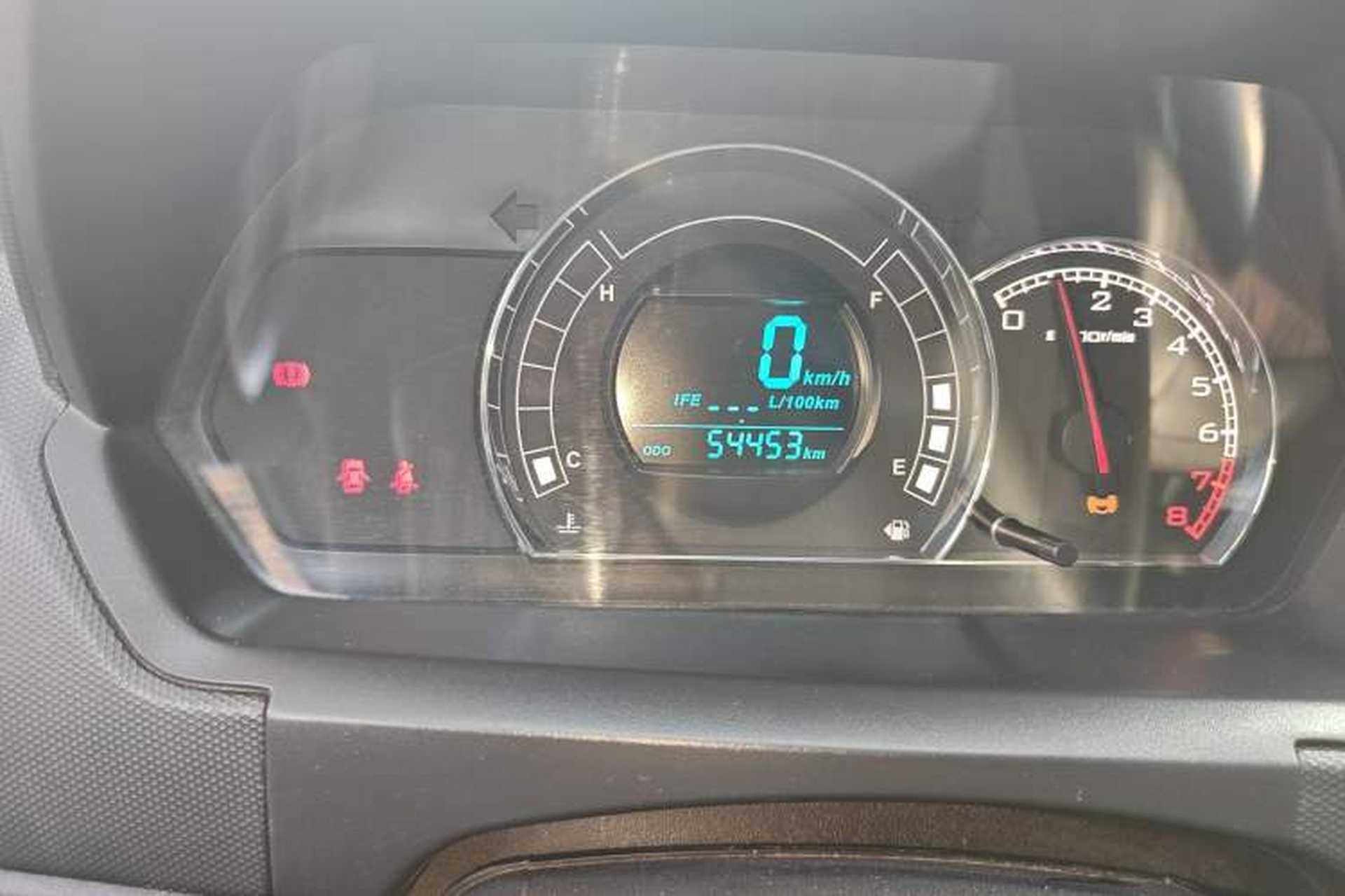 Used Great Wall M4 2012 1.5L Manual Comfort Version Odometer Close Up