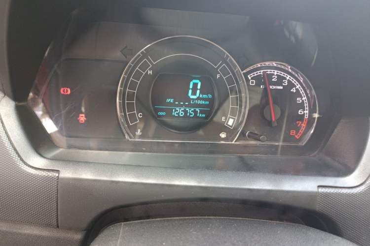 Used Great Wall M4 2012 1.5L Manual Comfort Version Odometer Close Up