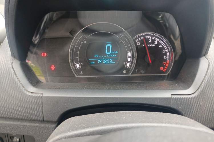 Used Great Wall M4 2012 1.5L Manual Comfort Version Odometer Close Up
