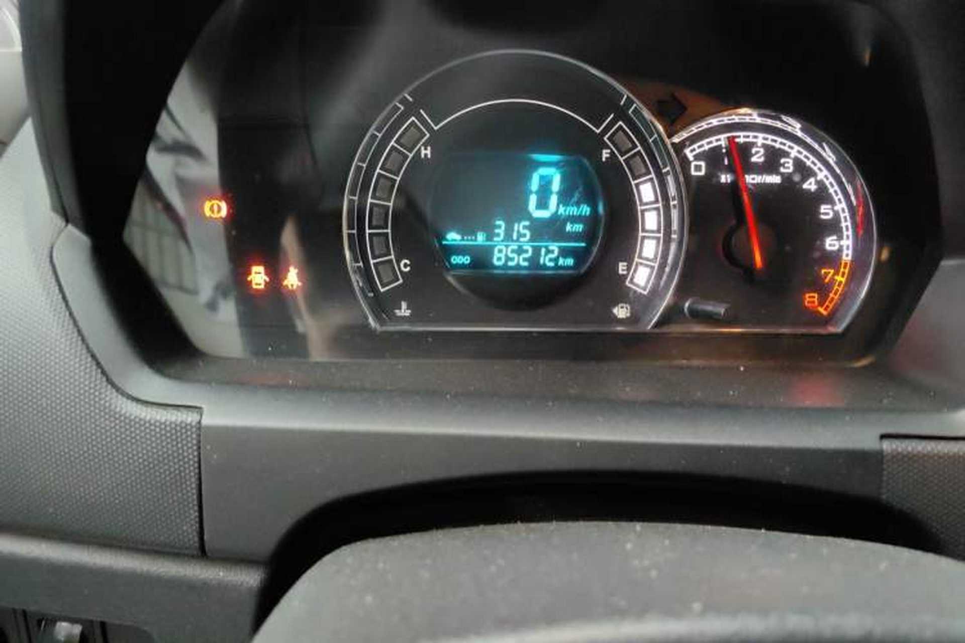 Used Great Wall M4 2012 1.5L Manual Elite Edition Odometer Close Up