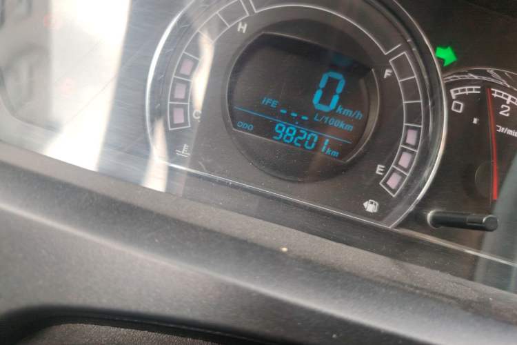 Used Great Wall M4 2012 1.5L Manual Luxury Version Odometer Close Up