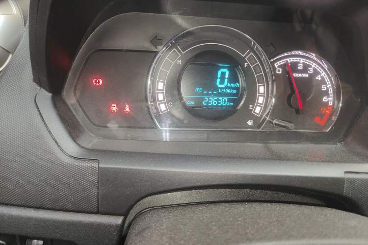 Used Great Wall M4 2012 1.5L Manual Luxury Version Odometer Close Up