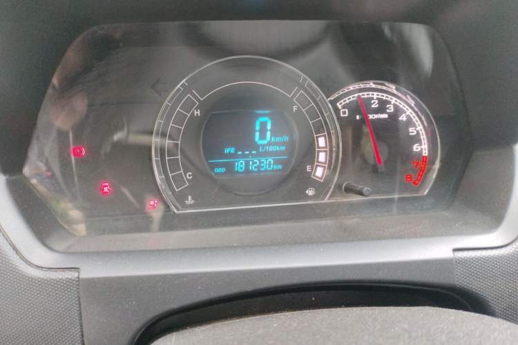 Used Great Wall M4 2012 1.5L Manual Luxury Version Odometer Close Up