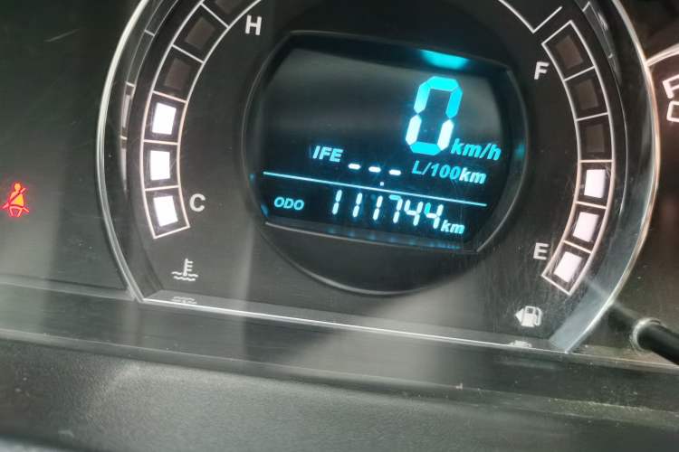 Used Great Wall M4 2012 1.5L Manual Luxury Version Odometer Close Up