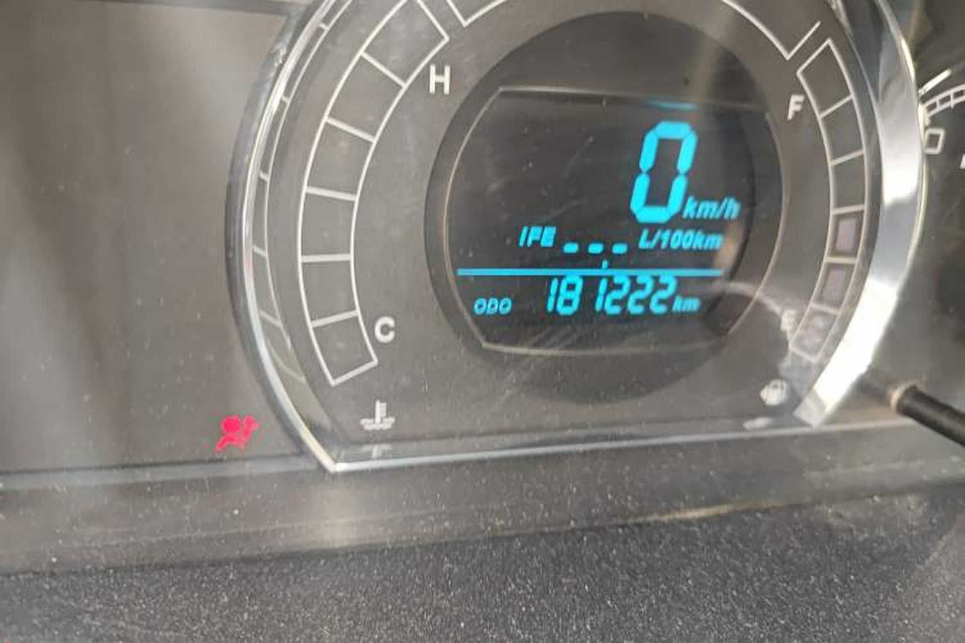 Used Great Wall M4 2012 1.5L Manual Luxury Version Odometer Close Up