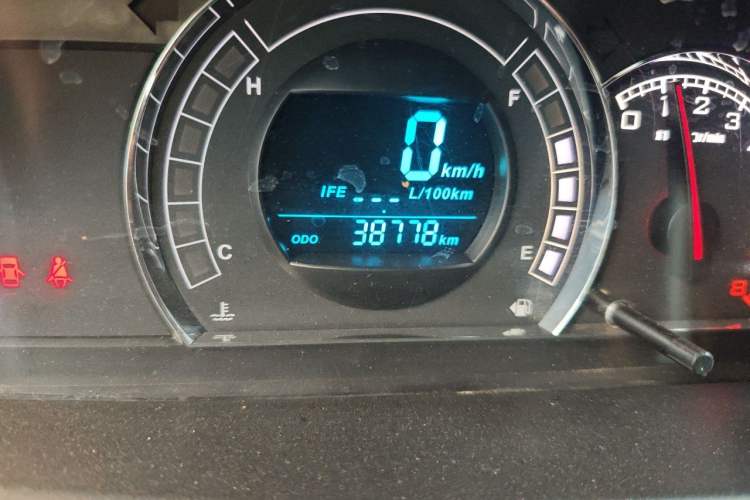 Used Great Wall M4 2012 1.5L Manual Luxury Version Odometer Close Up