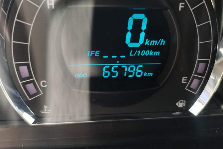 Used Great Wall M4 2012 1.5L Manual Comfort Version Odometer Close Up