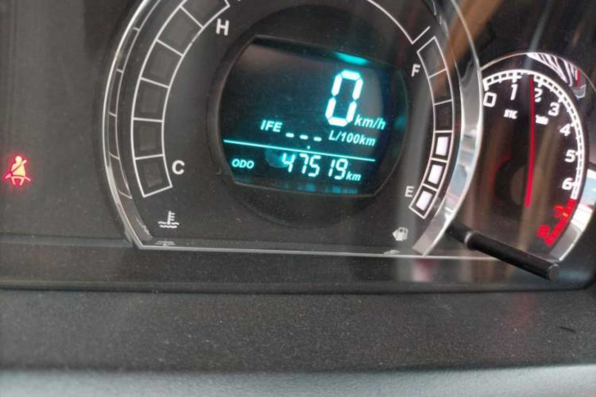 Used Great Wall M4 2012 1.5L Manual Luxury Version Odometer Close Up