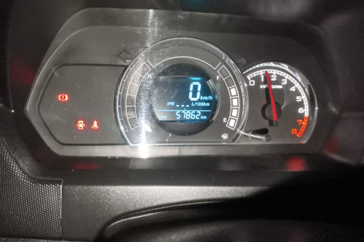 Used Great Wall M4 2012 1.5L Manual Luxury Version Odometer Close Up