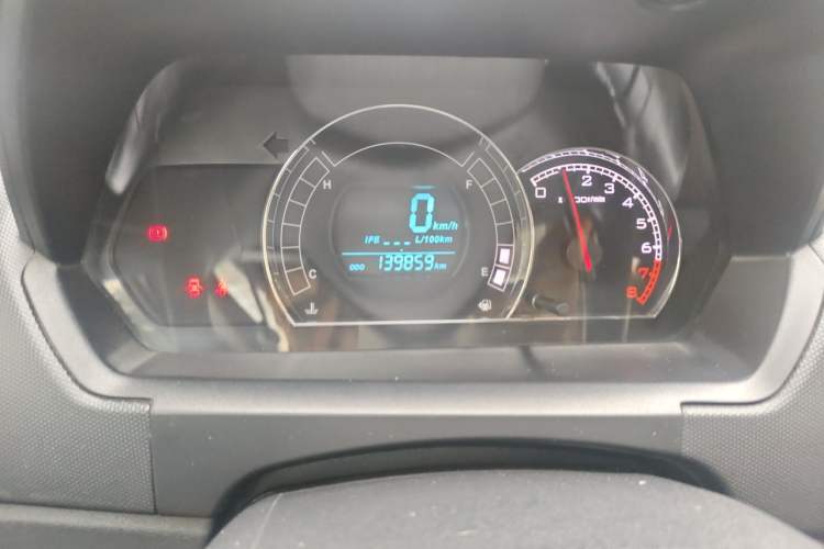 Used Great Wall M4 2012 1.5L Manual Comfort Version Odometer Close Up