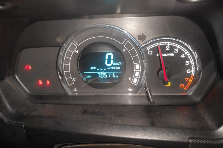 Used Great Wall M4 2012 1.5L Manual Luxury Version Odometer Close Up