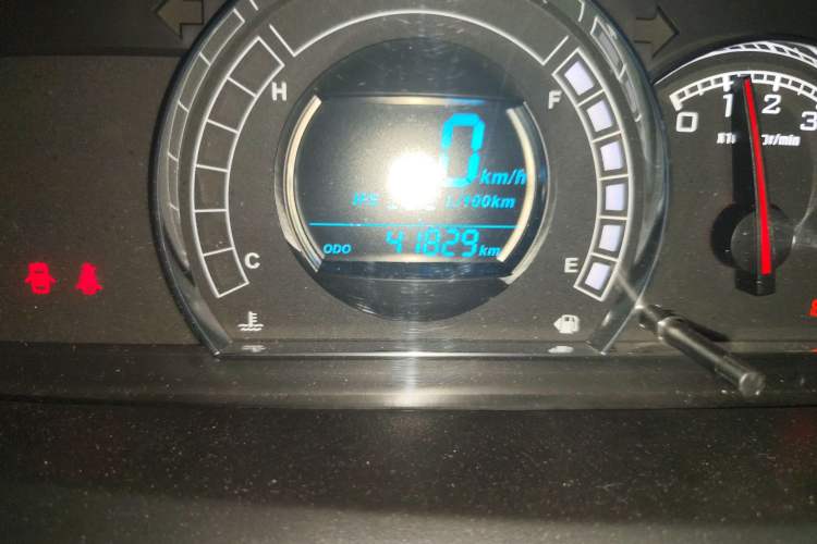 Used Great Wall M4 2012 1.5L Manual Luxury Version Odometer Close Up