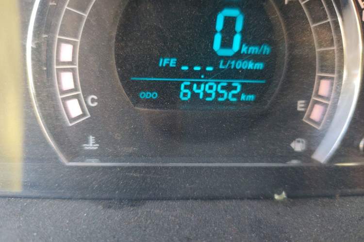Used Great Wall M4 2012 1.5L Manual Luxury Version Odometer Close Up