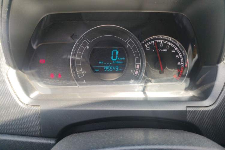 Used Great Wall M4 2012 1.5L Manual Luxury Version Odometer Close Up