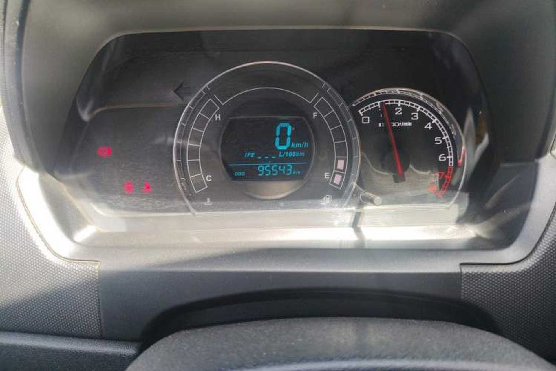 Used Great Wall M4 2012 1.5L Manual Luxury Version Odometer Close Up