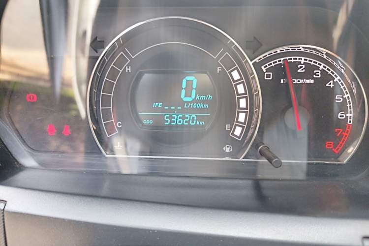 Used Great Wall M4 2012 1.5L Manual Luxury Version Odometer Close Up