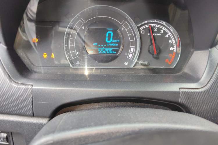 Used Great Wall M4 2012 1.5L Manual Comfort Version Odometer Close Up