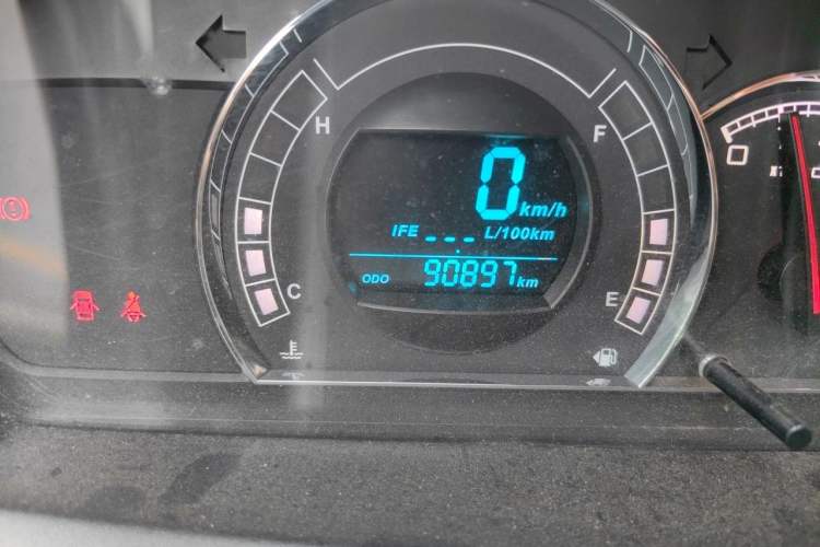 Used Great Wall M4 2012 1.5L Manual Comfort Version Odometer Close Up