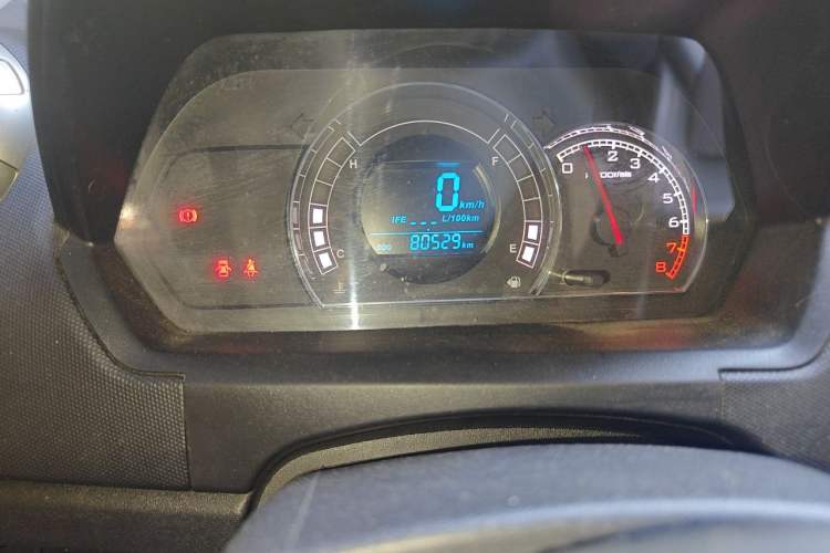 Used Great Wall M4 2012 1.5L Manual Comfort Version Odometer Close Up