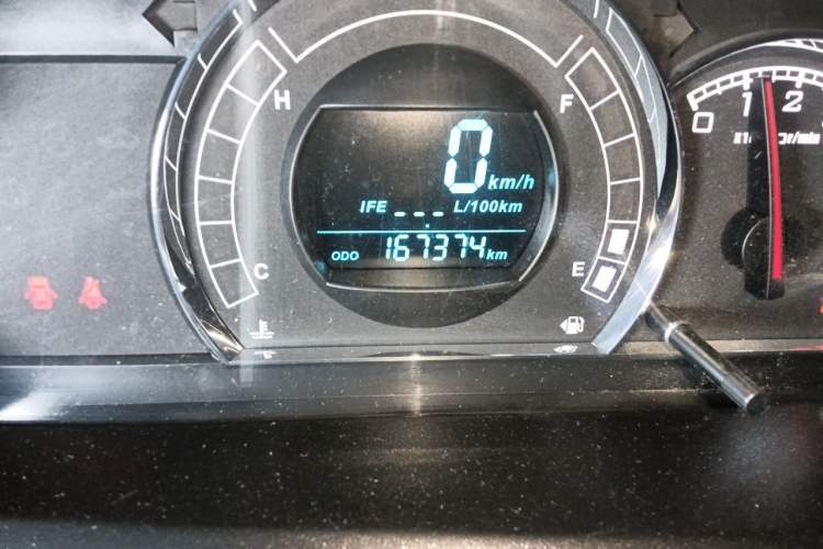 Used Great Wall M4 2012 1.5L Manual Luxury Version Odometer Close Up
