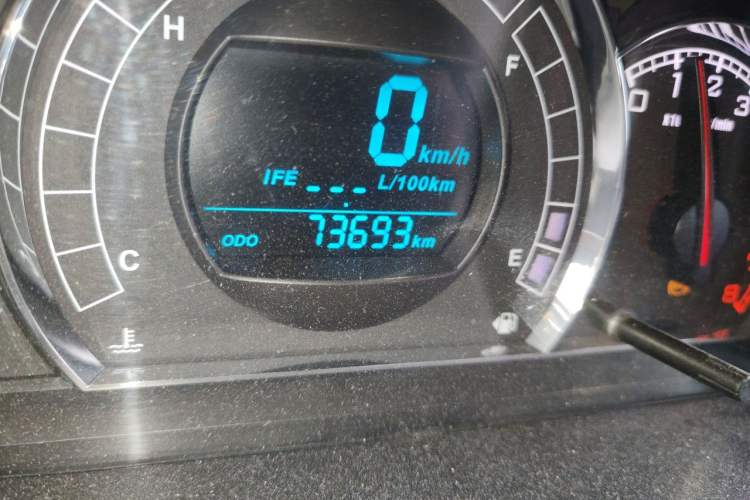Used Great Wall M4 2012 1.5L Manual Comfort Version Odometer Close Up