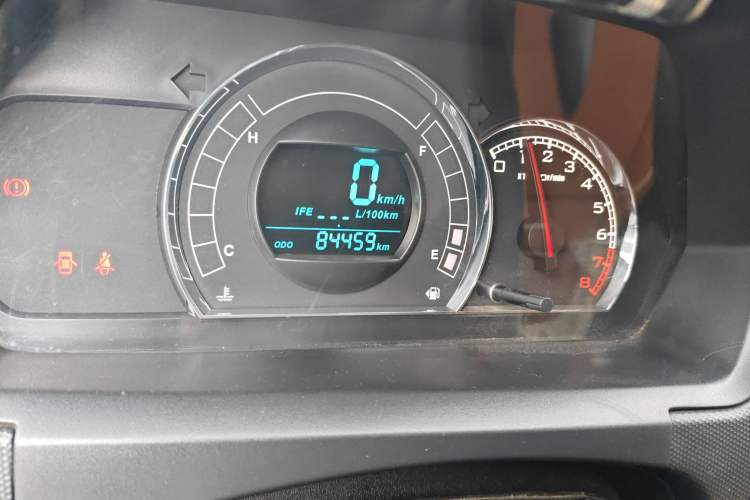 Used Great Wall M4 2012 1.5L Manual Comfort Version Odometer Close Up