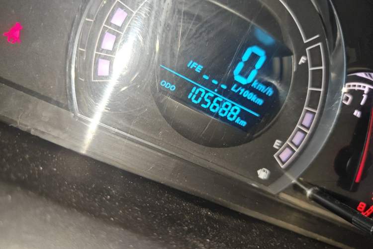 Used Great Wall M4 2012 1.5L Manual Luxury Version Odometer Close Up