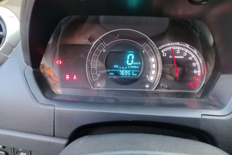 Used Great Wall M4 2012 1.5L Manual Comfort Version Odometer Close Up