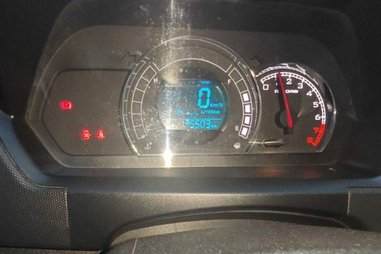 Used Great Wall M4 2012 1.5L Manual Luxury Version Odometer Close Up