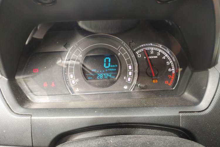 Used Great Wall M4 2012 1.5L Manual Luxury Version Odometer Close Up