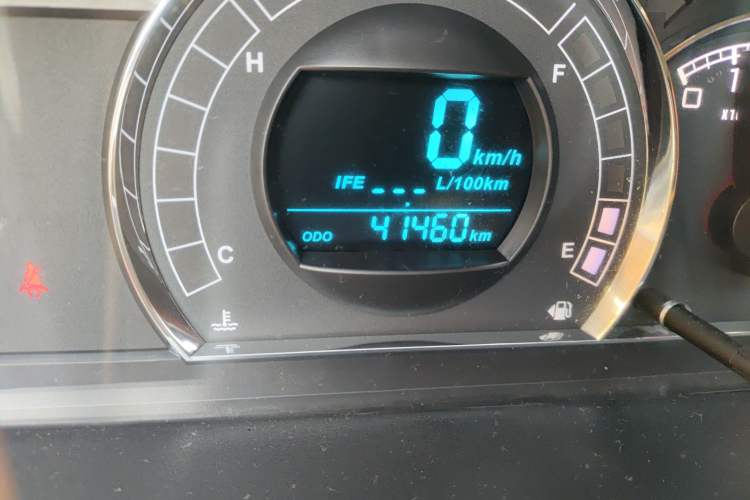 Used Great Wall M4 2012 1.5L Manual Luxury Version Odometer Close Up