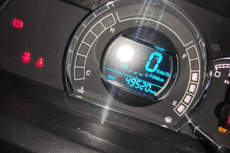 Used Great Wall M4 2012 1.5L Manual Comfort Version Odometer Close Up